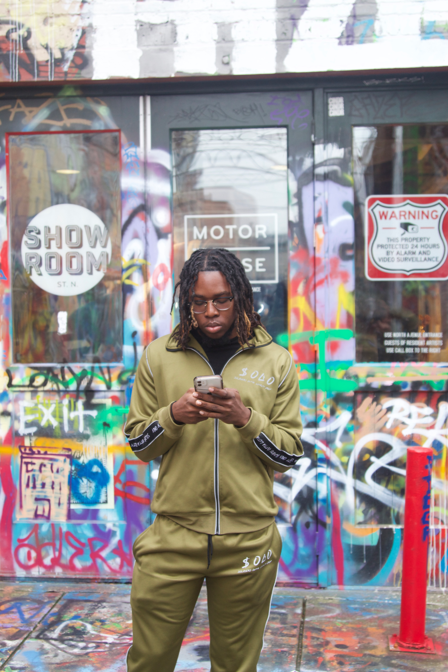 NEW SOLO REFLECTIVE TRACKSUIT
