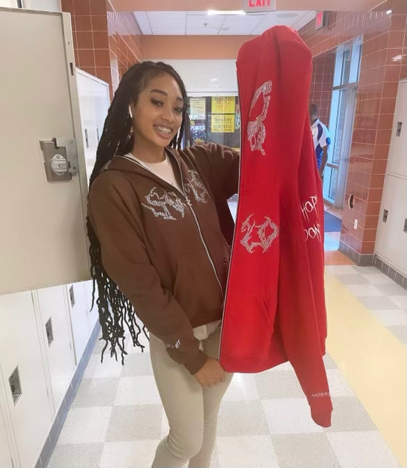 Soloween full zip hoodie
