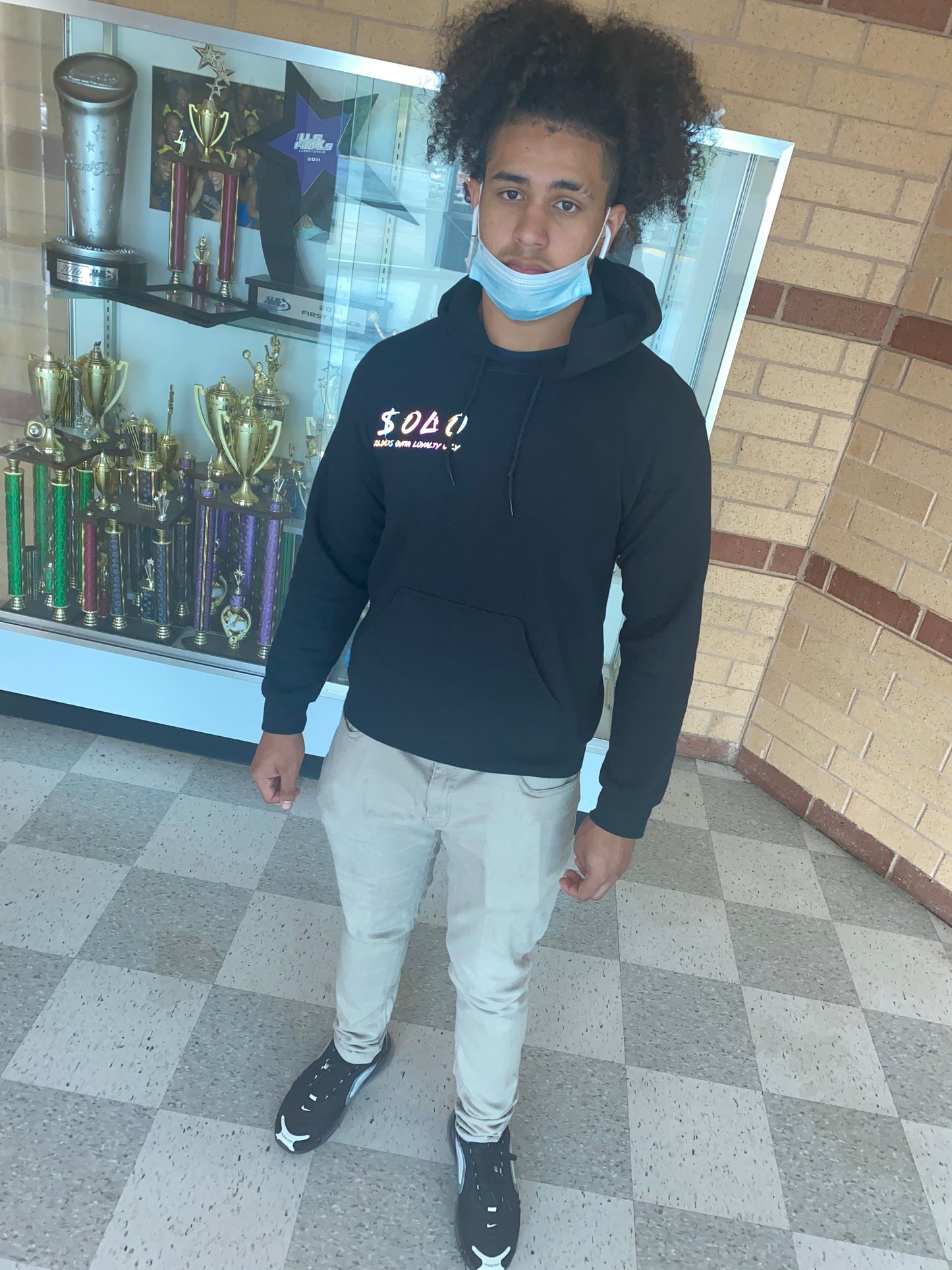Solo v1 hoodie (Reflective)