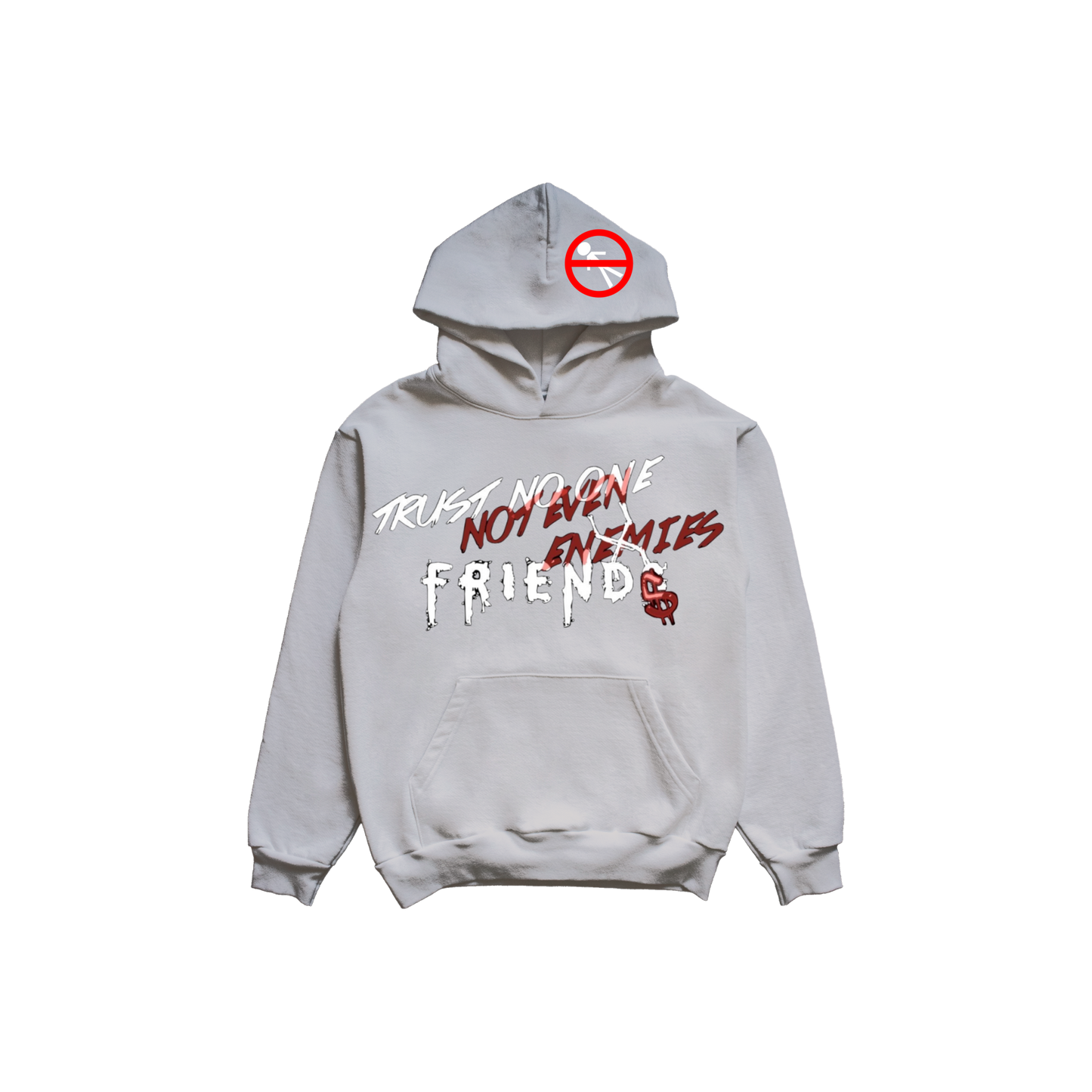 Trust No One Not Even Friends Solo Hoodie