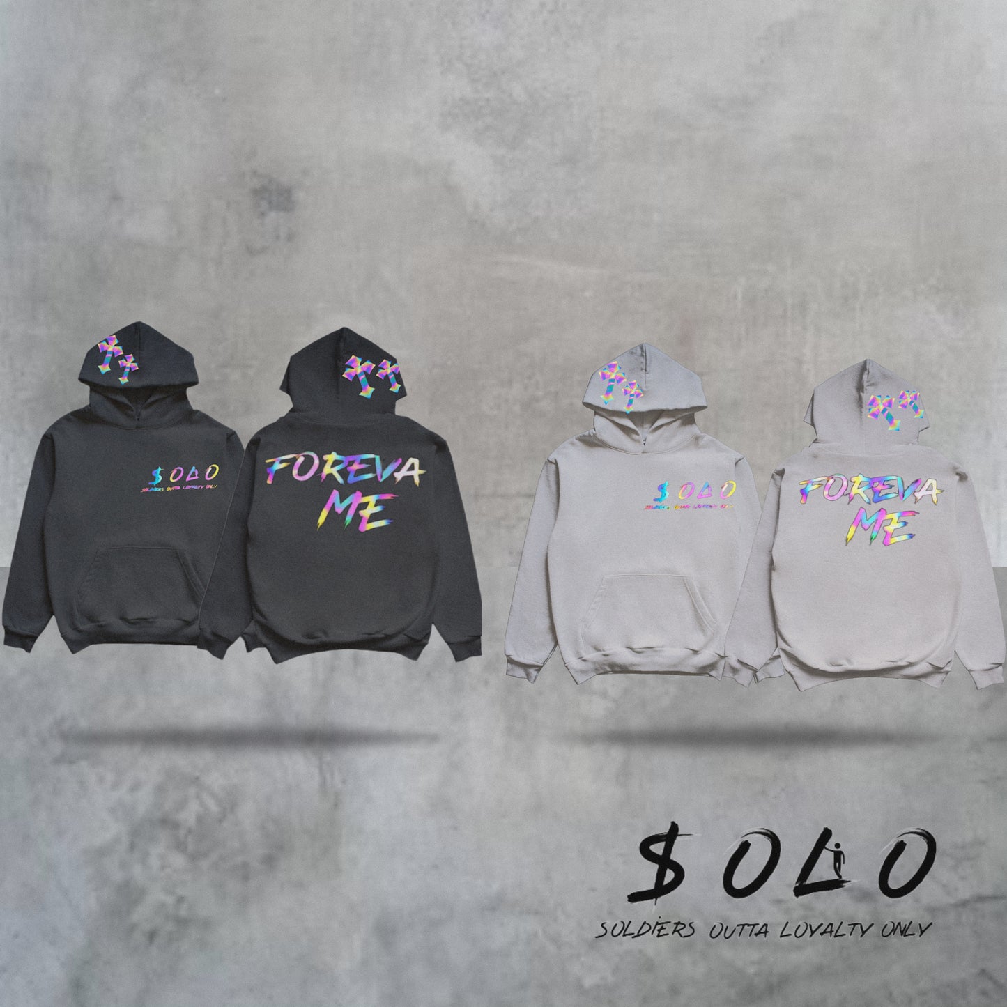 Solo v1 hoodie (Reflective)